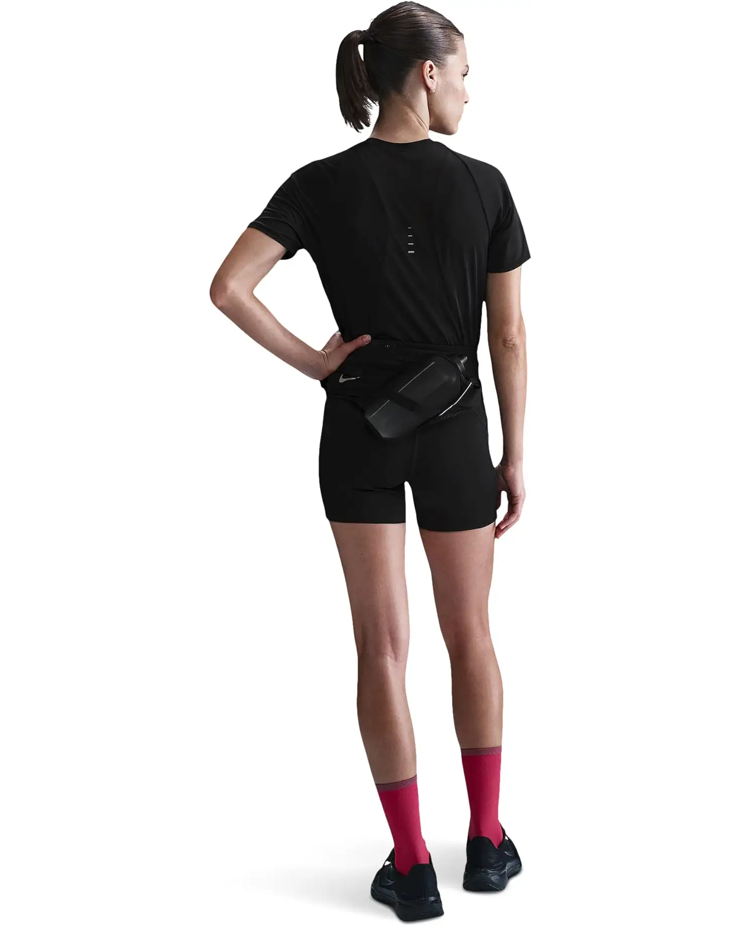 Nike Swift Dri-FIT Short Sleeve Running Top Black