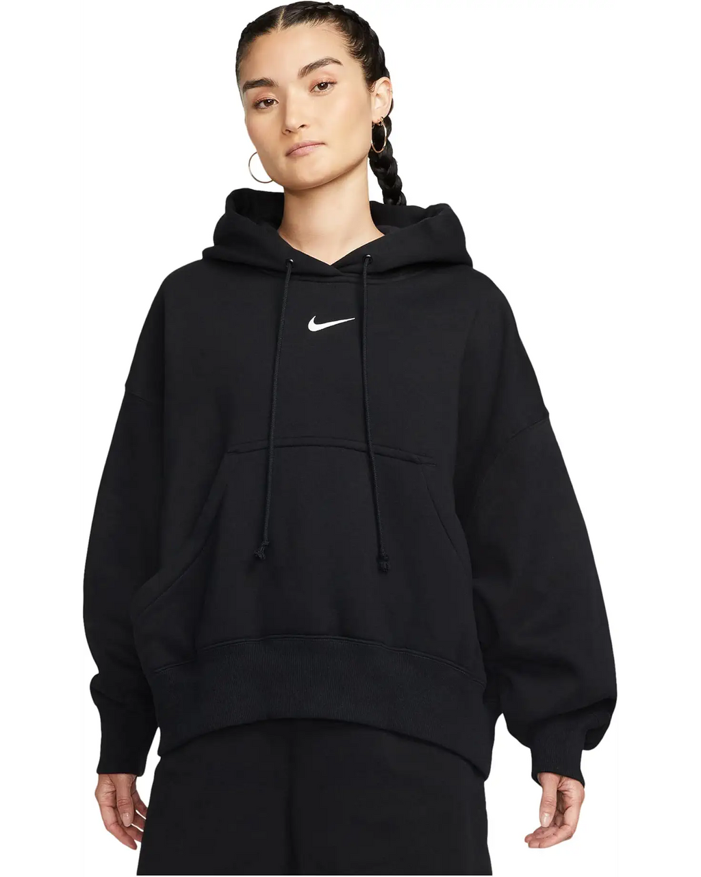 Nike Women's Nike Sportswear Phoenix Fleece Oversized Hoodie Black