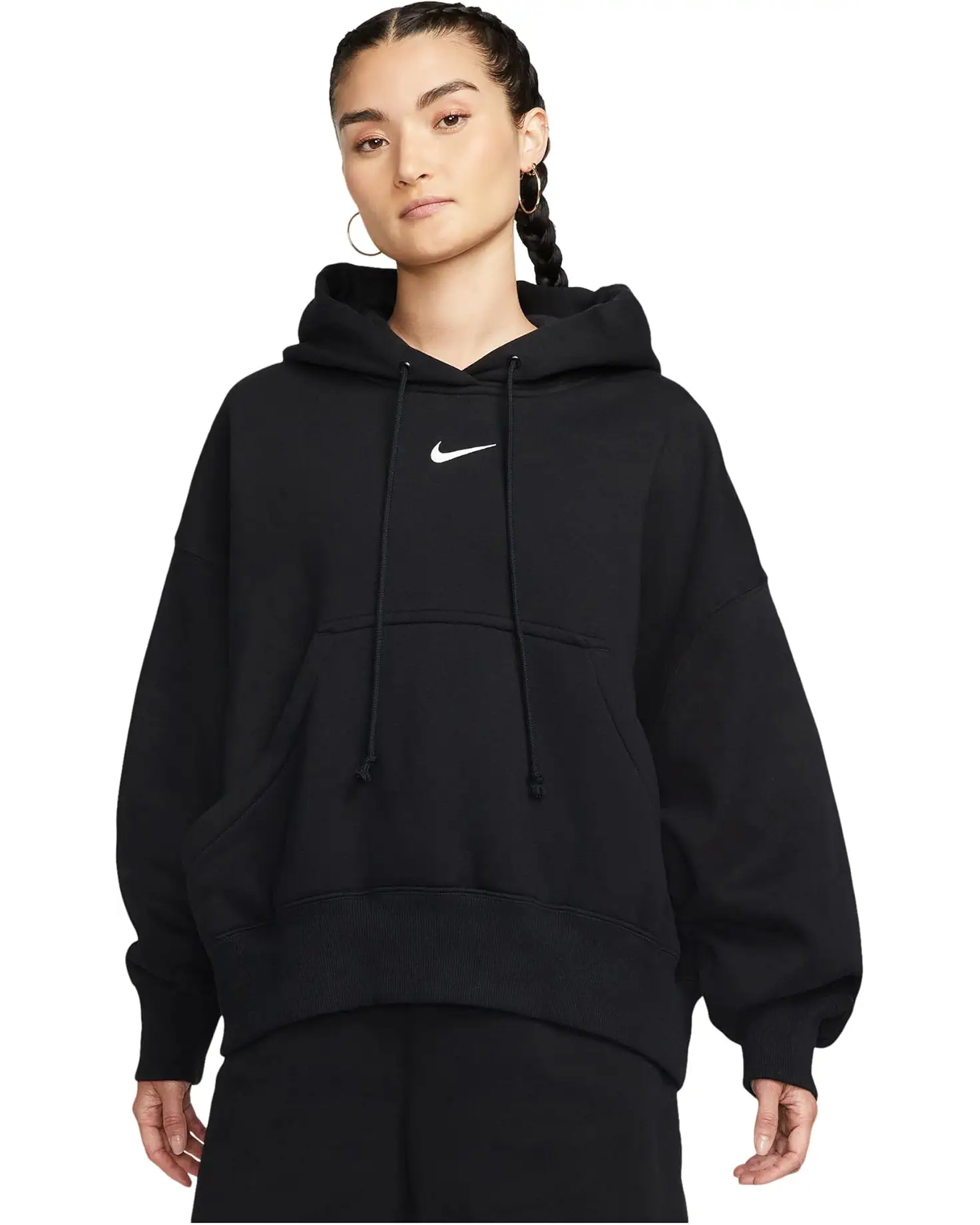 Nike Women's Nike Sportswear Phoenix Fleece Oversized Hoodie Black