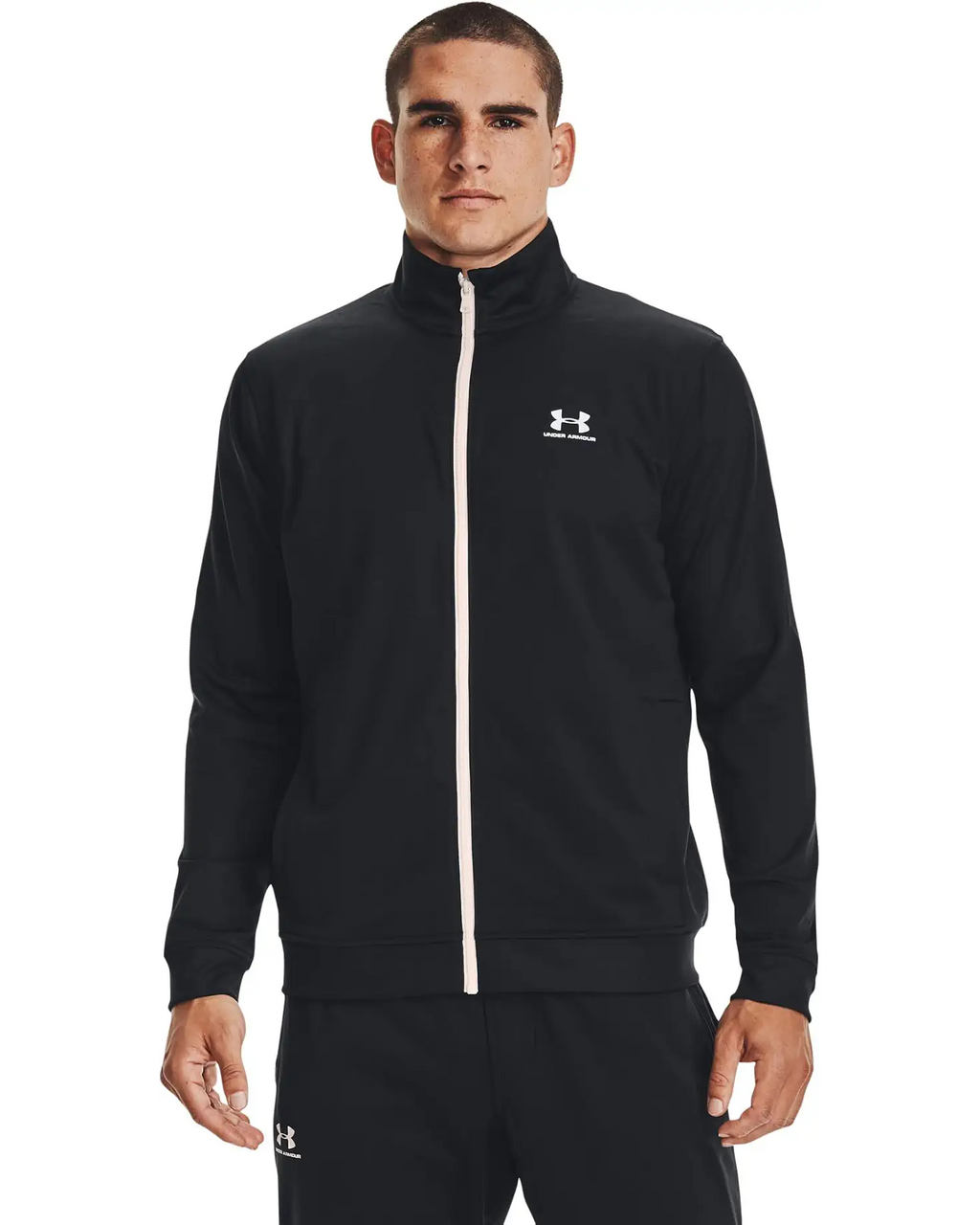 UA Sportstyle Tricot Jacket Black