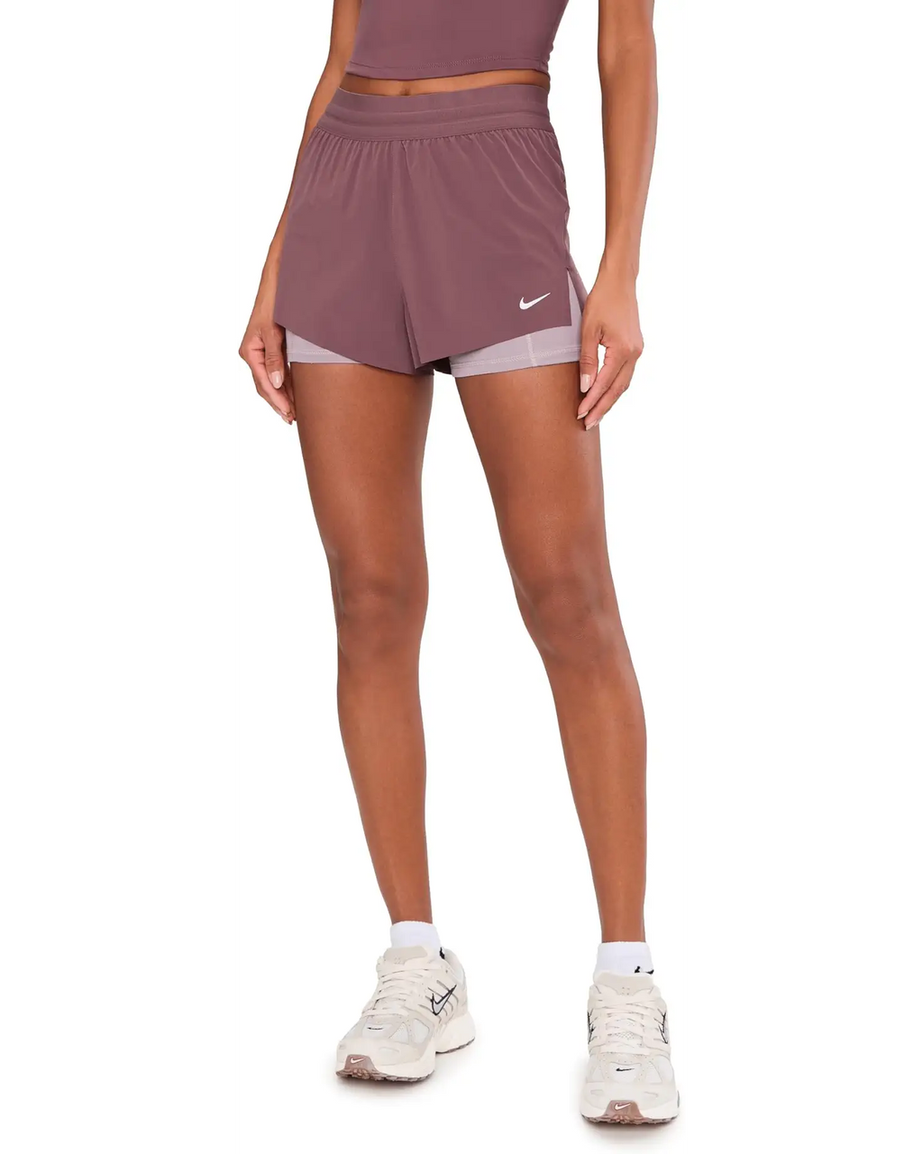 Nike Swift Dri-FIT Mid-Rise 2-in-1 Running Shorts Tattoo