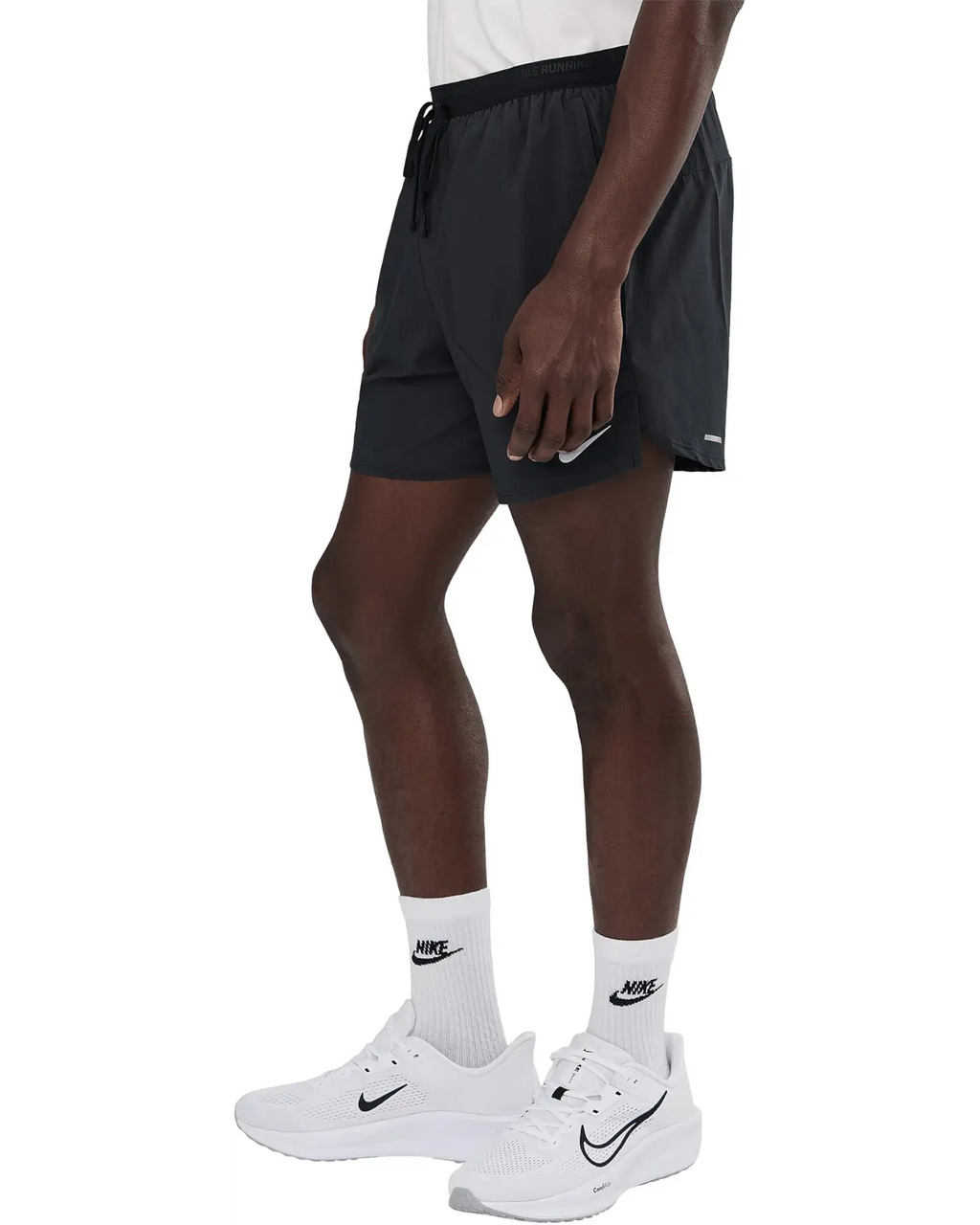 Nike Dri-FIT Stride 7" Brief-Lined Shorts Black