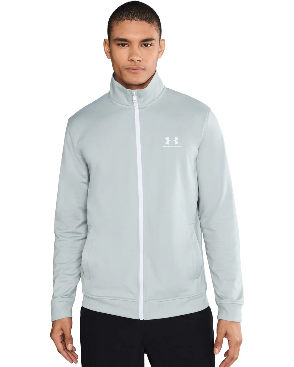 UA Sportstyle Tricot Jacket Mod Gray