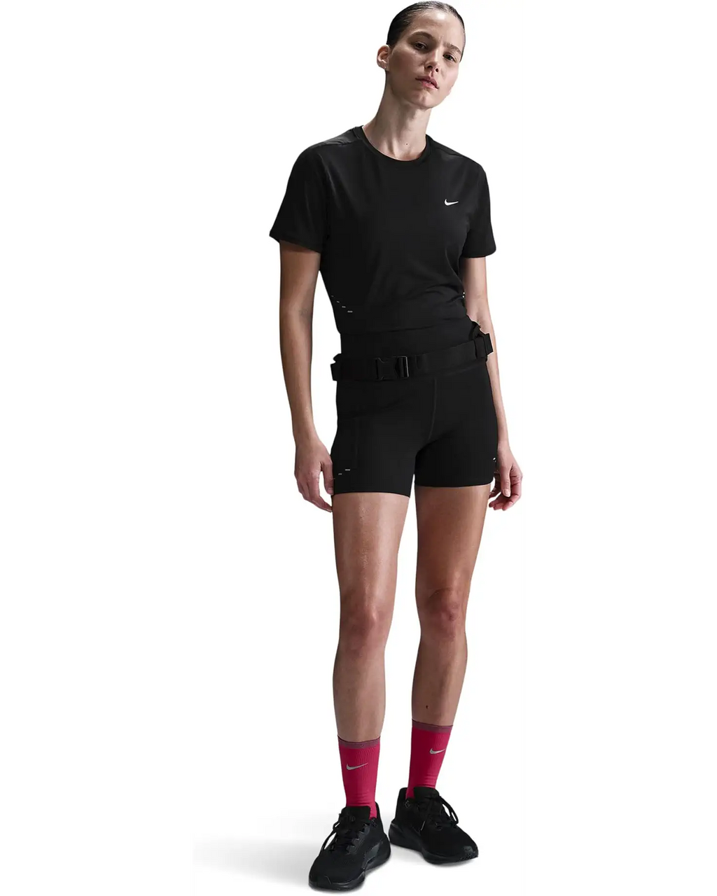 Nike Swift Dri-FIT Short Sleeve Running Top Black