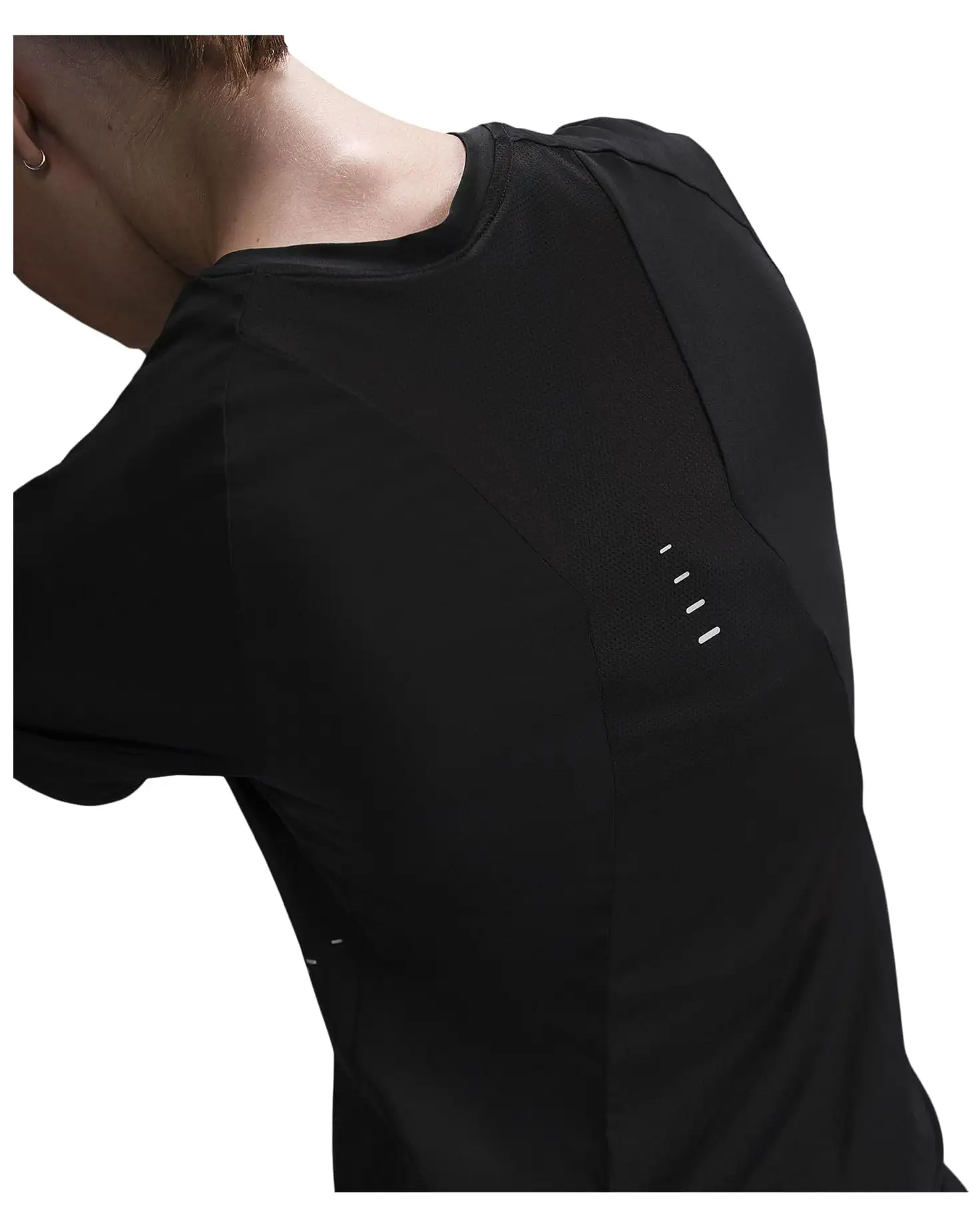 Nike Swift Dri-FIT Short Sleeve Running Top Black