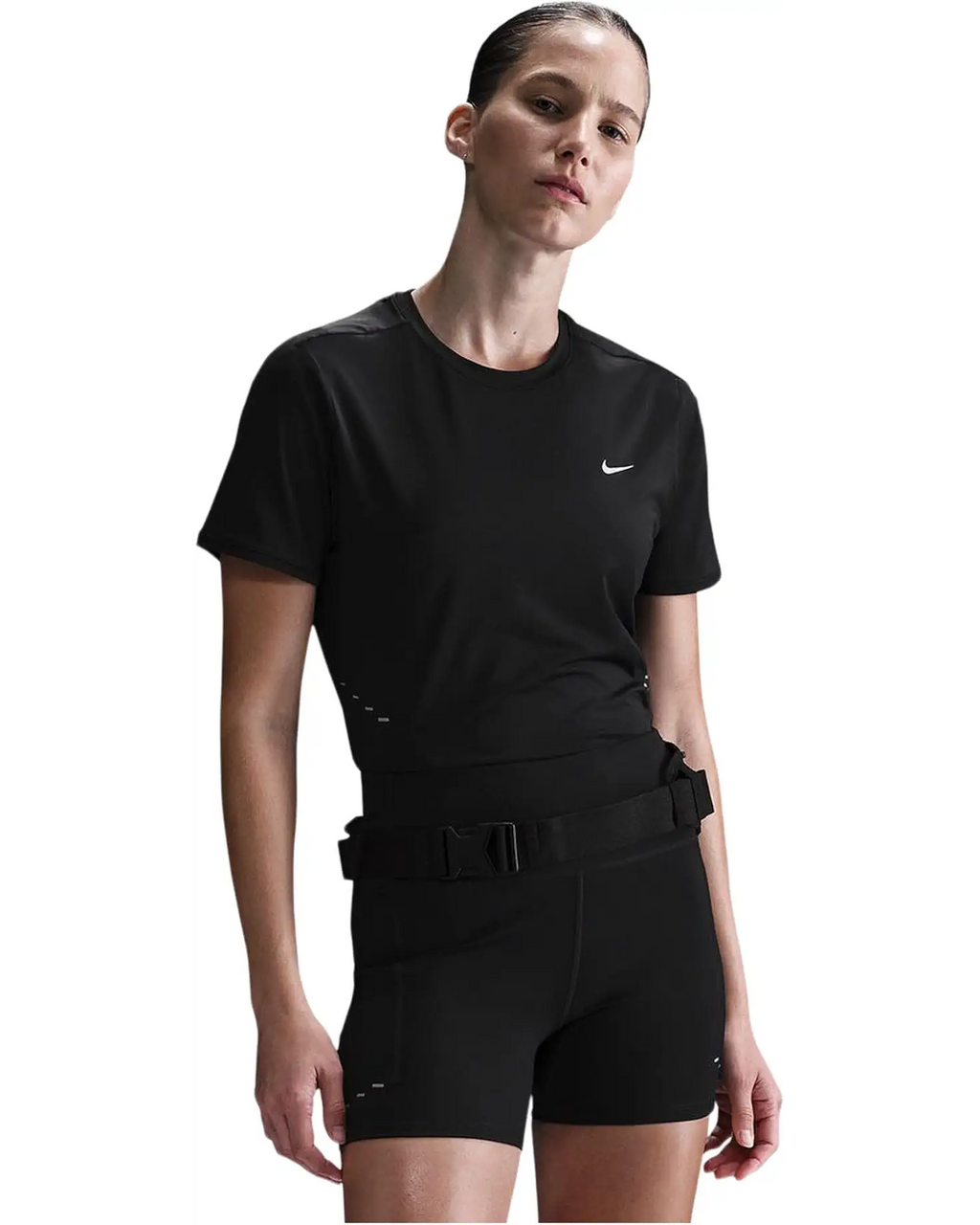 Nike Swift Dri-FIT Short Sleeve Running Top Black