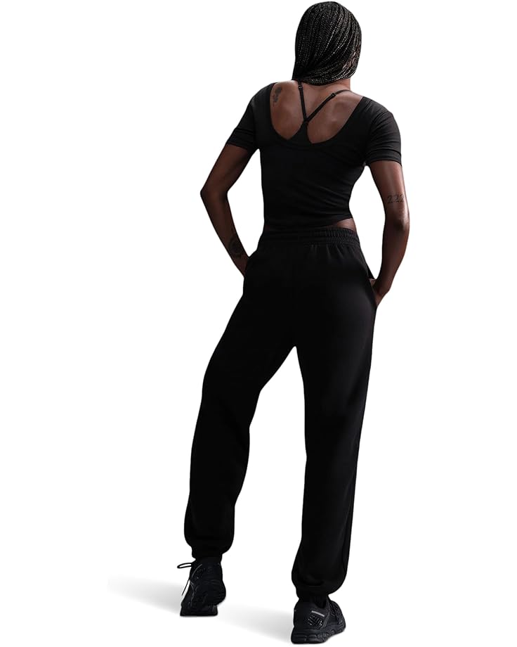 Nike Sportswear Phoenix Fleece High-Waisted Oversized Sweatpants Black