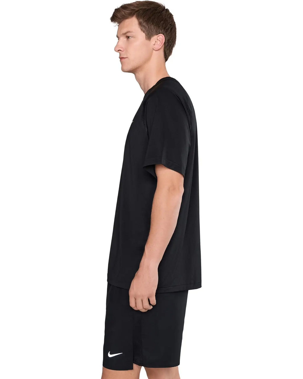 Nike Ready Dri-FIT Short Sleeve Fitness Top Black