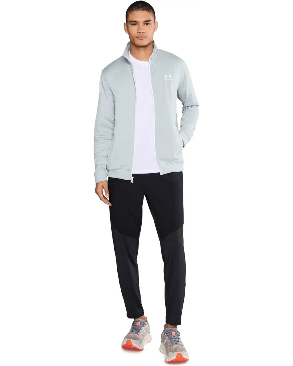 UA Sportstyle Tricot Jacket Mod Gray