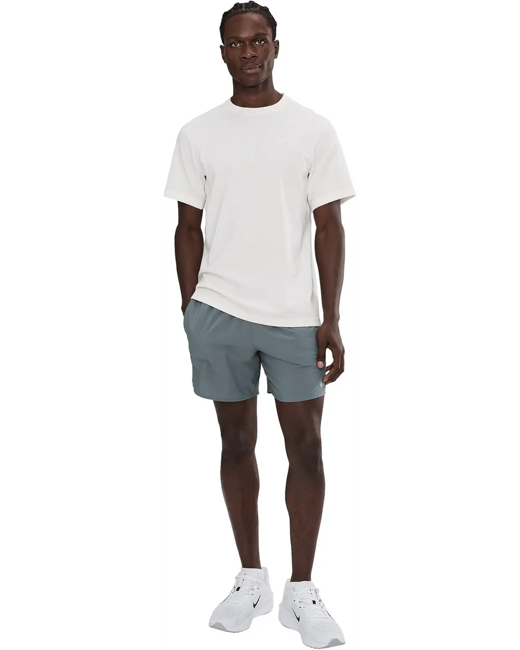 Nike Dri-FIT Stride 7" Brief-Lined Shorts Smoke Grey