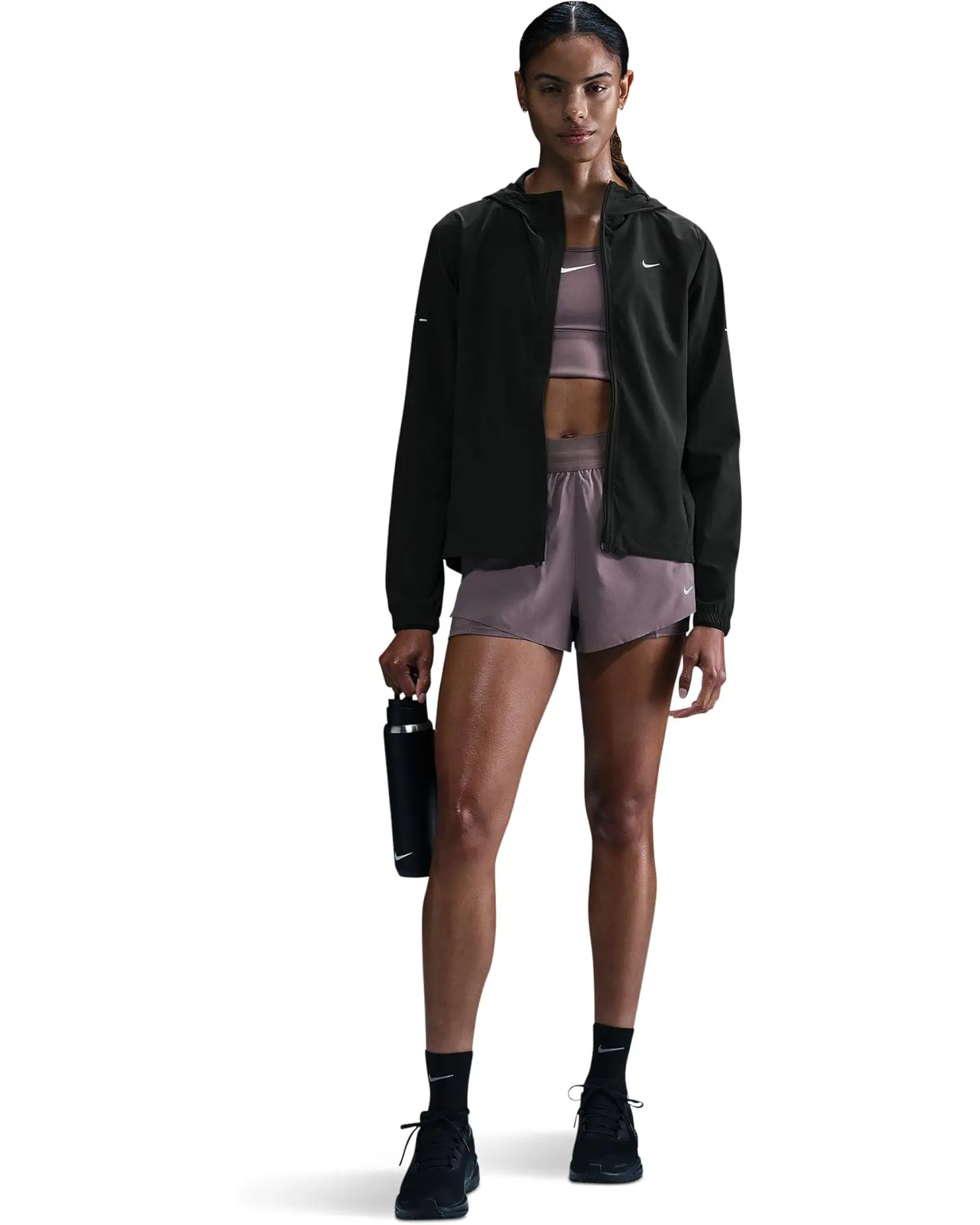Nike Swift Repel Packable Running Jacket Black