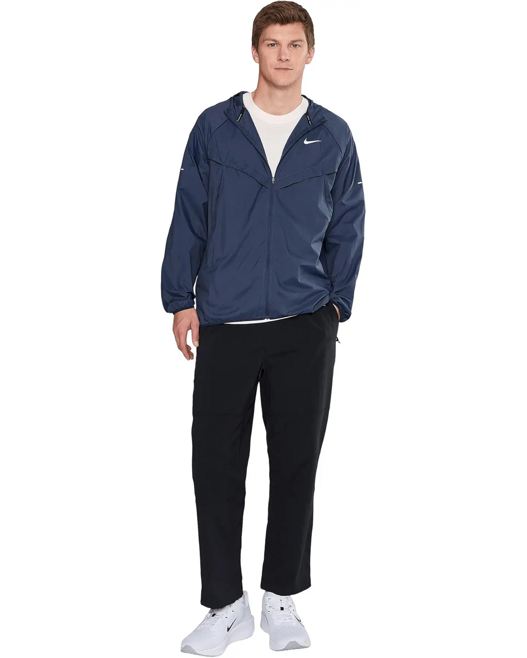 Nike Stride Repel UV Running Jacket Thunder Blue