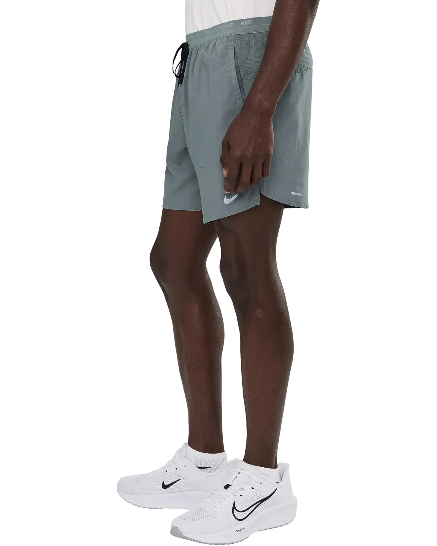 Nike Dri-FIT Stride 7" Brief-Lined Shorts Smoke Grey