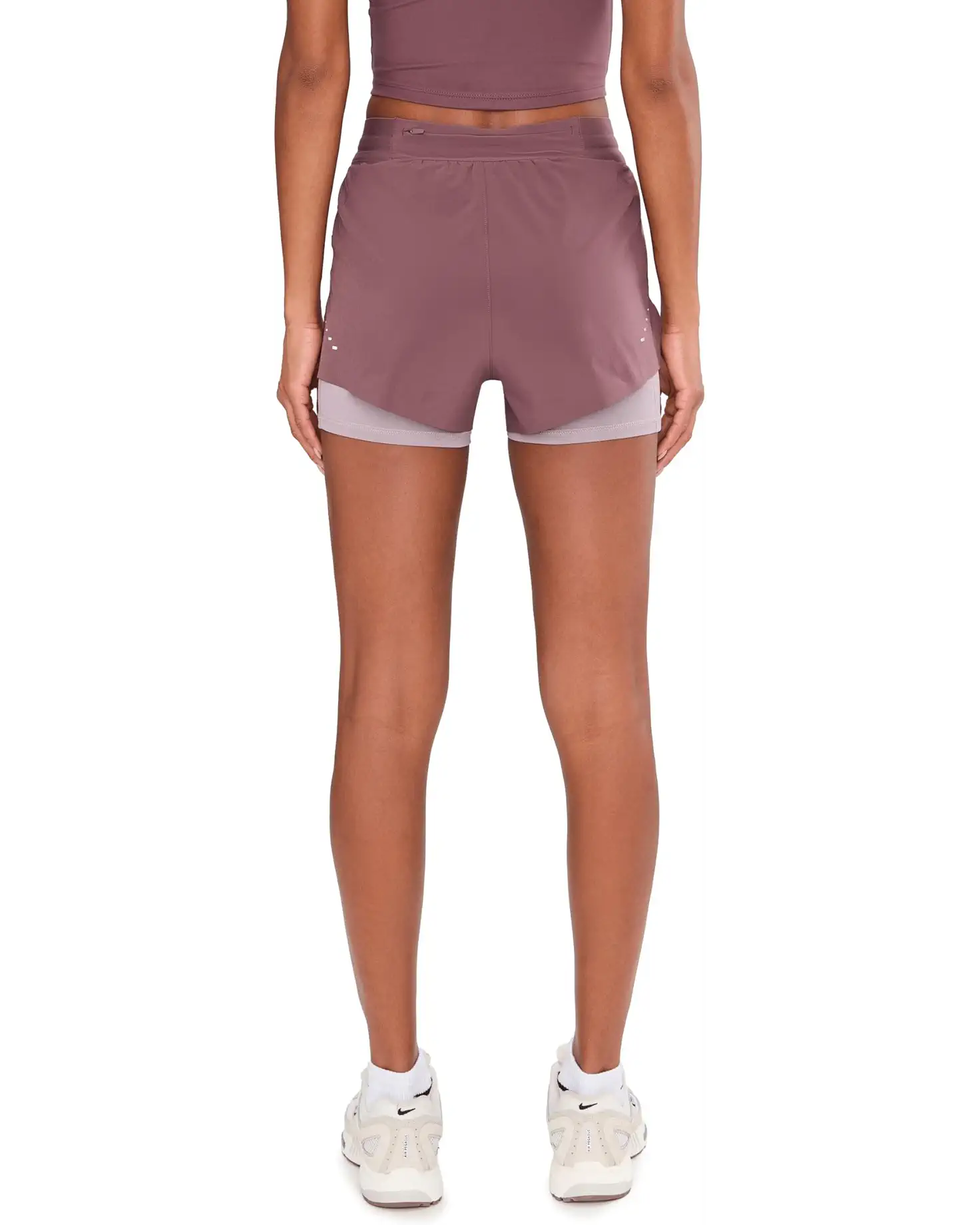 Nike Swift Dri-FIT Mid-Rise 2-in-1 Running Shorts Tattoo