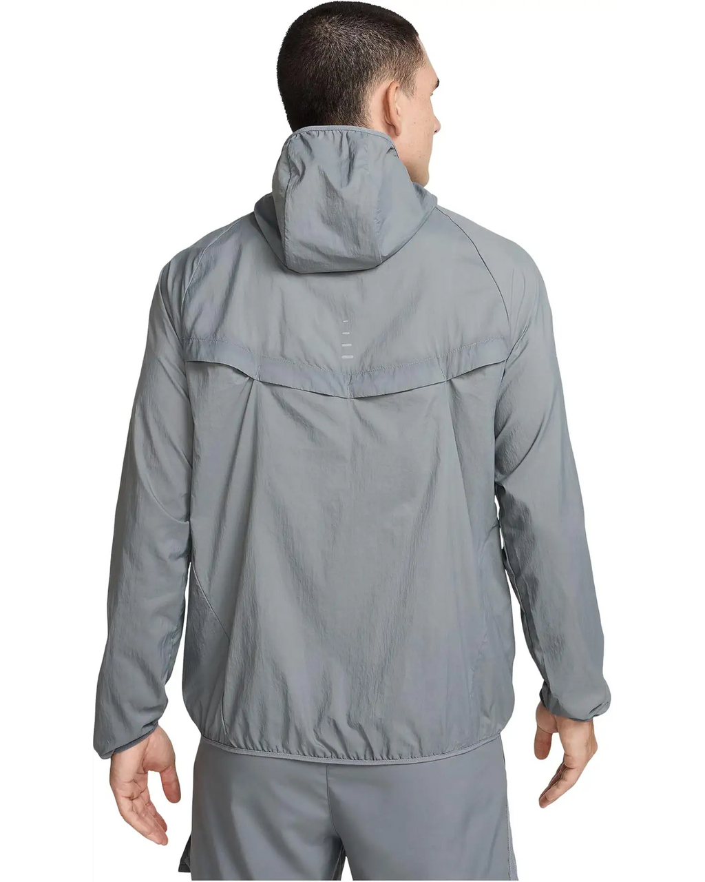 Nike Stride Repel UV Running Jacket Smoke Grey