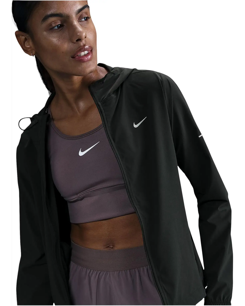 Nike Swift Repel Packable Running Jacket Black