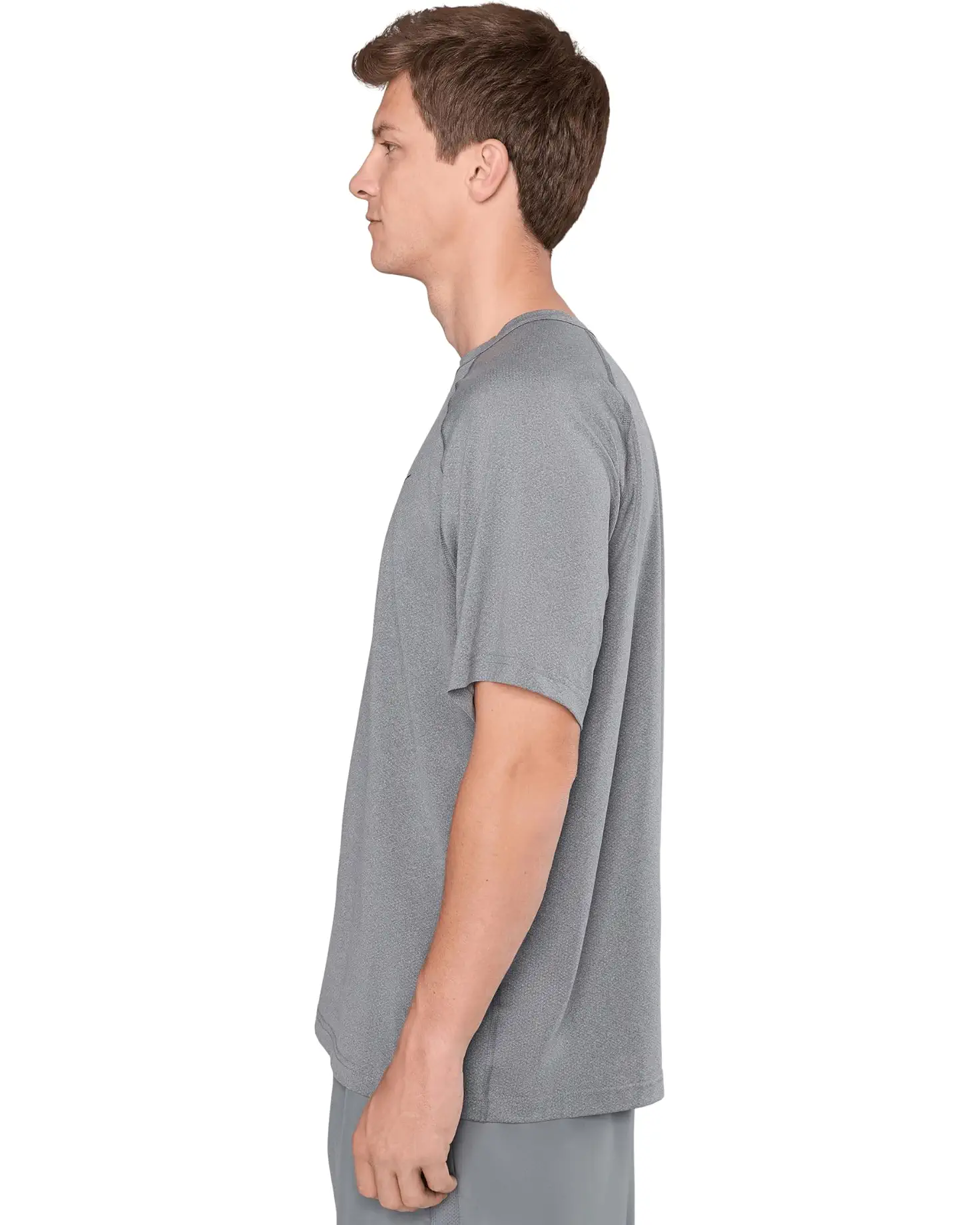 Nike Ready Dri-FIT Short Sleeve Fitness Top Smoke Grey
