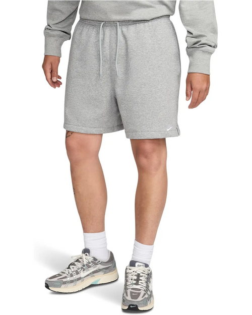 Nike Club French Terry Flow Shorts Dark Grey Heather