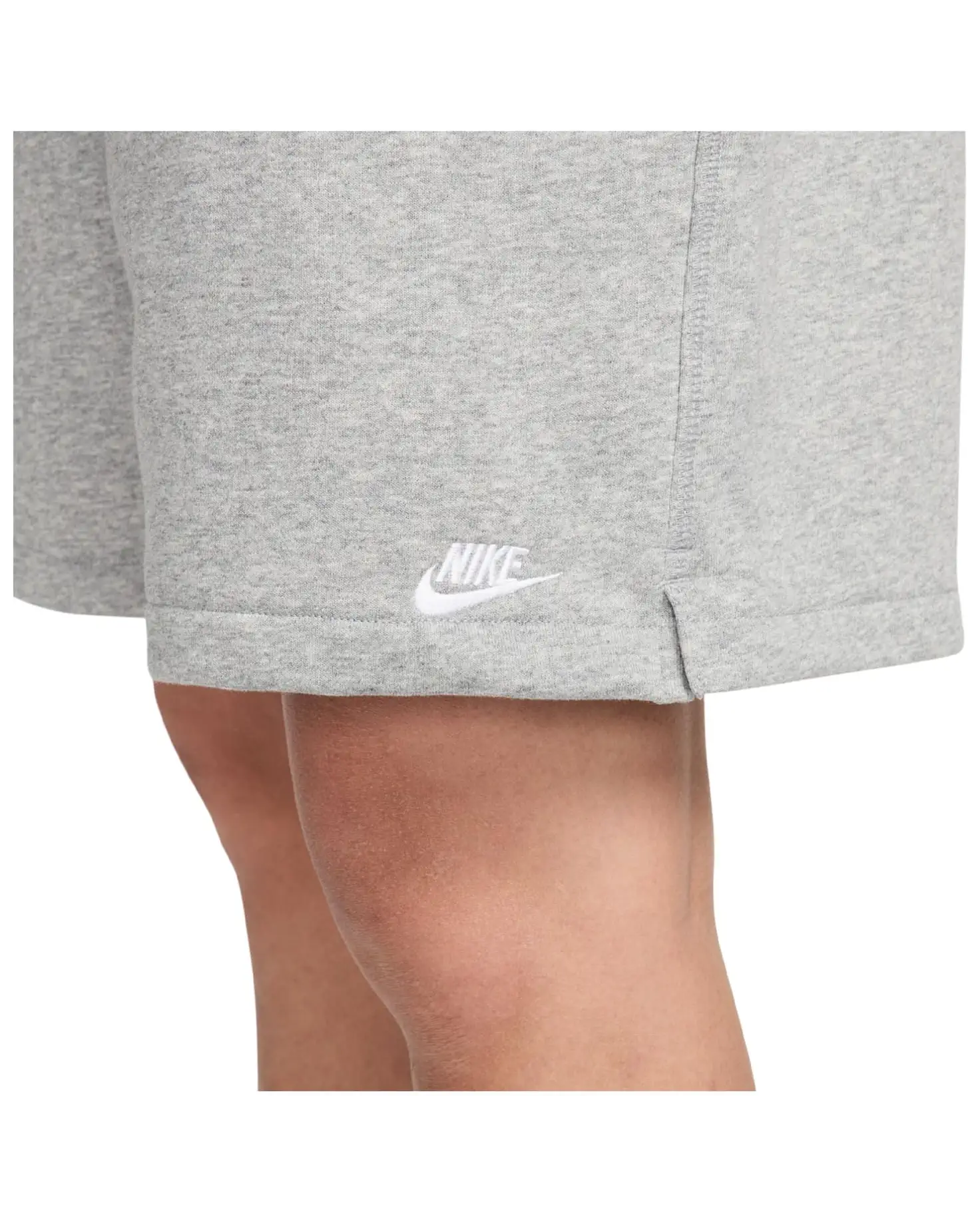 Nike Club French Terry Flow Shorts Dark Grey Heather