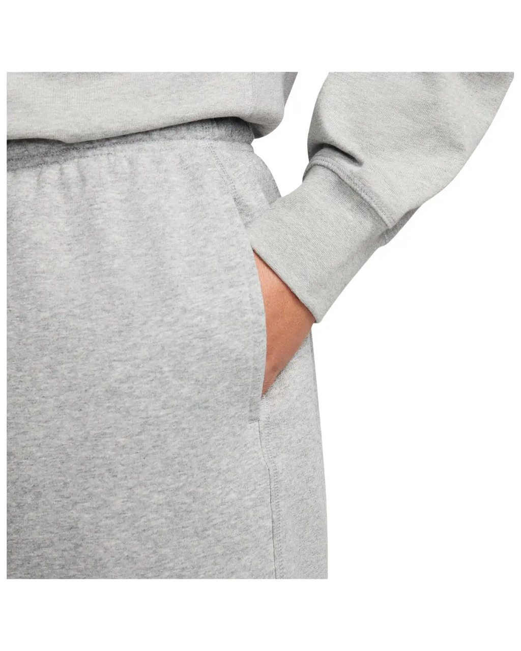 Nike Club French Terry Flow Shorts Dark Grey Heather