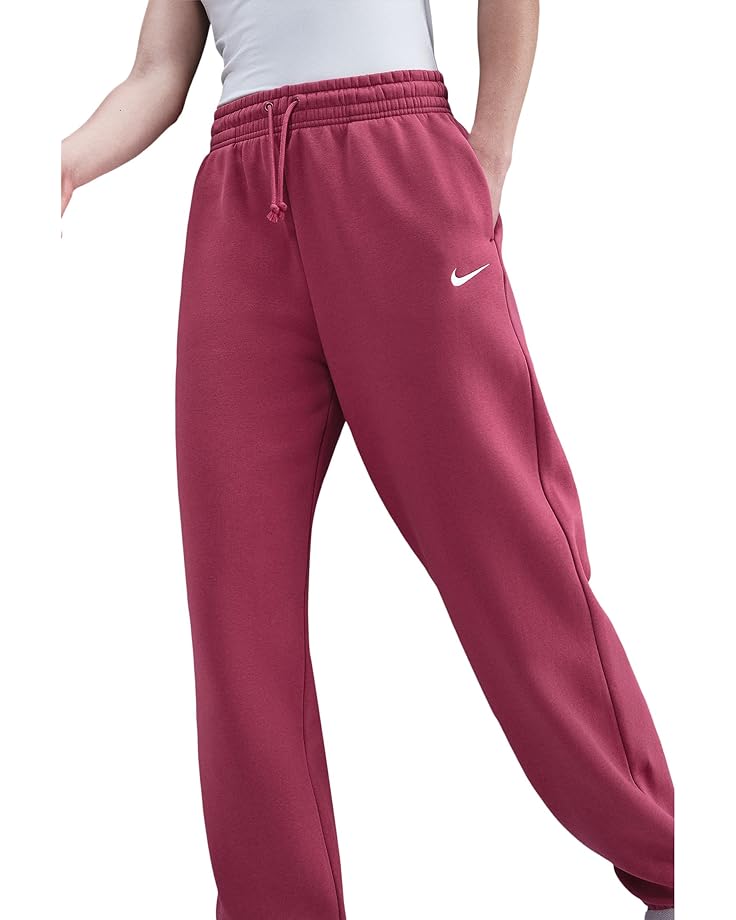 Nike Sportswear Phoenix Fleece High-Waisted Oversized Sweatpants Sweet Beet