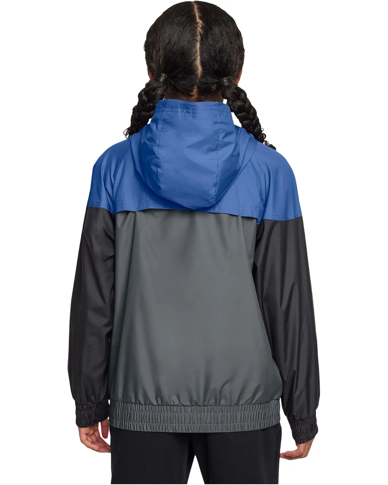 Nike Sportswear Windrunner Hooded Repel Jacket (Big Kid) Comet Blue