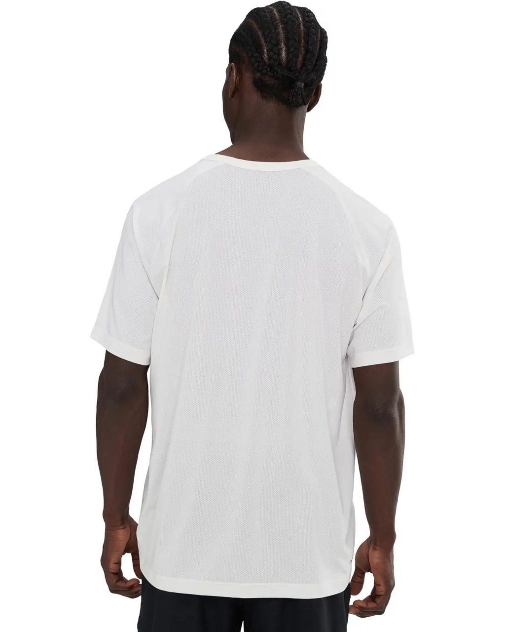 Nike Ready Dri-FIT Short Sleeve Fitness Top White