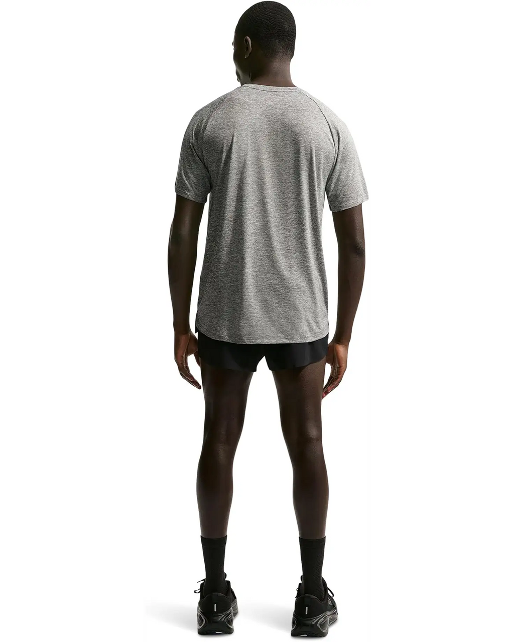 Nike Stride Dri-FIT Adv Short Sleeve Running Top Grey
