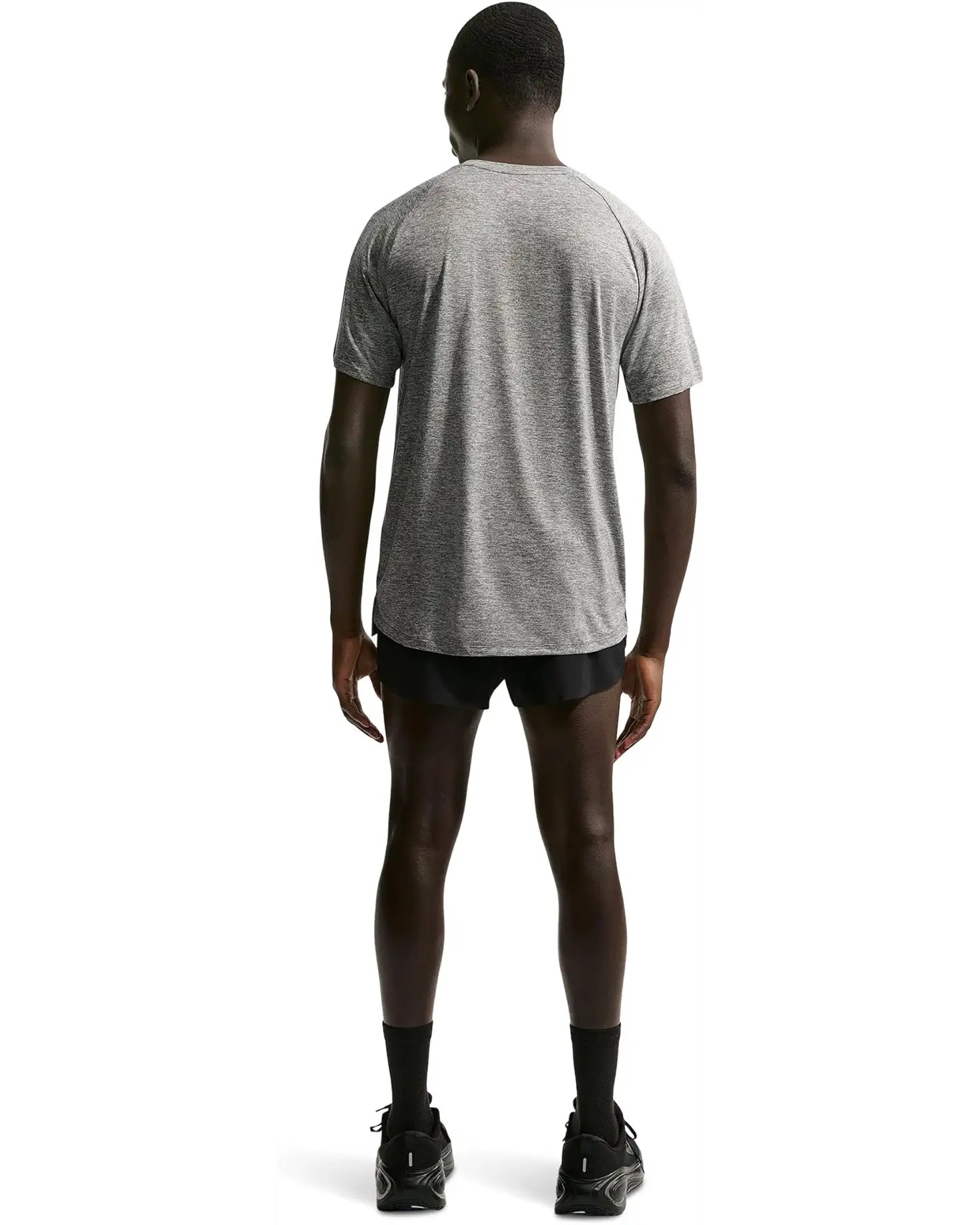 Nike Stride Dri-FIT Adv Short Sleeve Running Top Grey