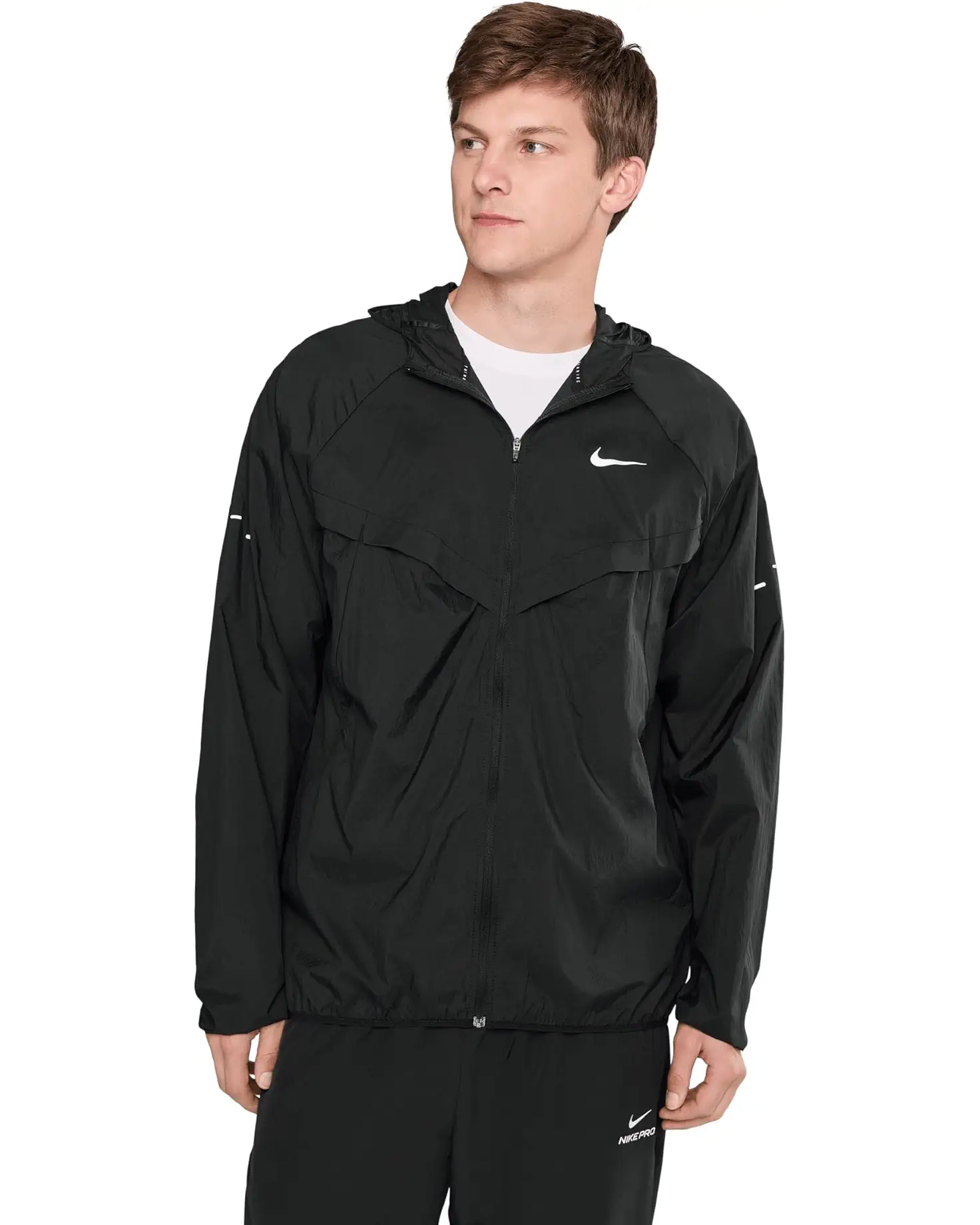 Nike Stride Repel UV Running Jacket Black