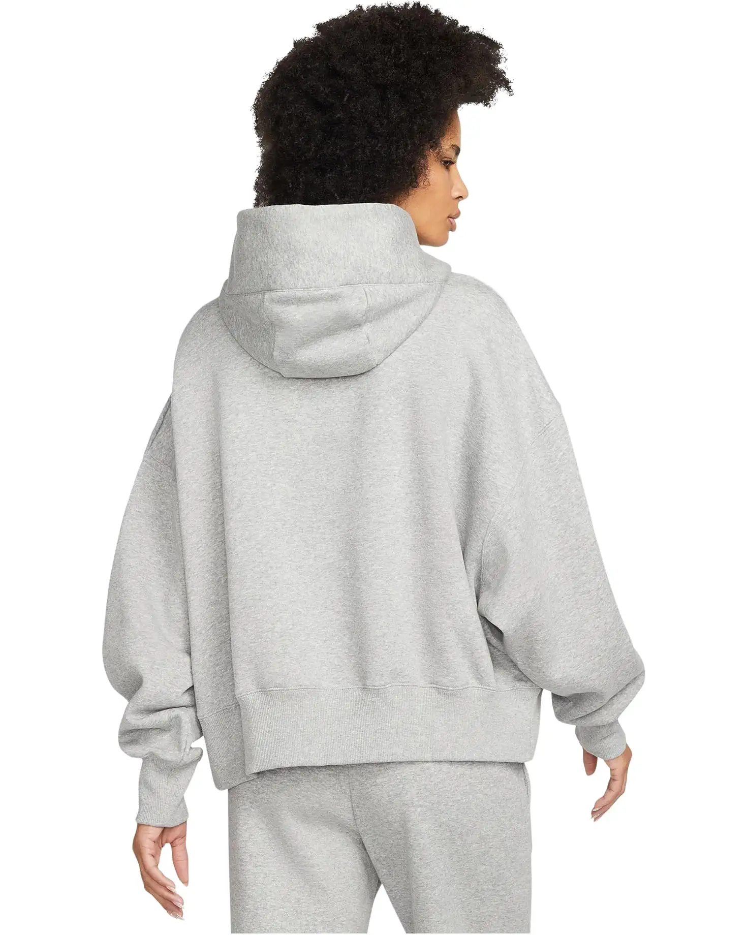 Nike Sportswear Phoenix Fleece Over-Oversized Pullover Hoodie Dark Grey Heather