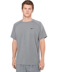 Nike Ready Dri-FIT Short Sleeve Fitness Top Smoke Grey